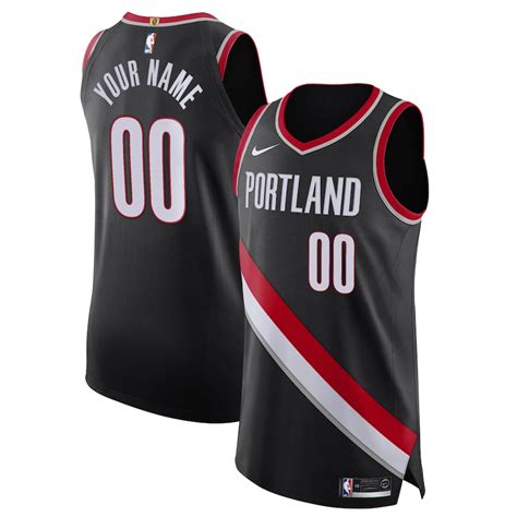 portland trail blazers custom jersey